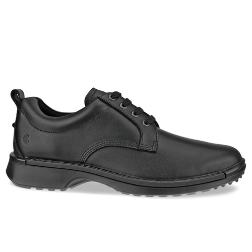 Men's ECCO Fusion Plain Toe Oxford - Black