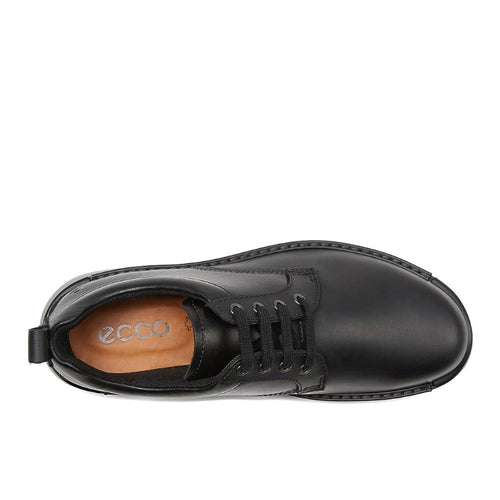 Men's ECCO Fusion Plain Toe Oxford - Black