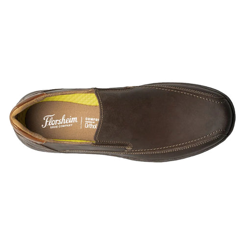 Men's Florsheim Central Bike Toe - Brown Crazy Horse