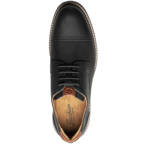 Men's Florsheim Norwalk Plain Toe Oxford - Black