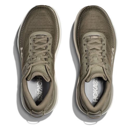 Men’s HOKA Bondi 7 – Olive Haze/White (OZW)
