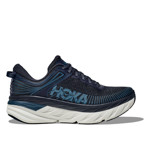 Men’s HOKA Bondi 7 – Outer Space/White (OTRS)