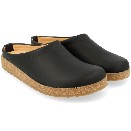 Men's Haflinger Phillip Clog - Black