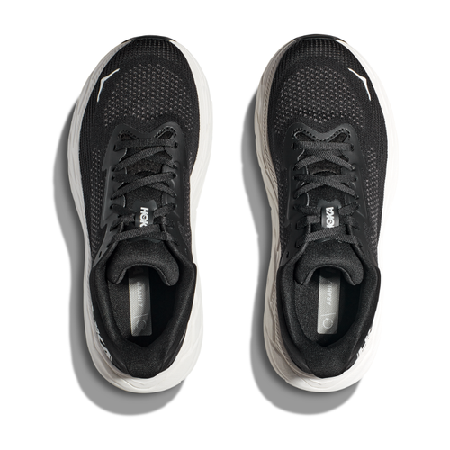 Men's Hoka Arahi 7 - Black/White (BWHT)