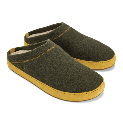 Men’s OluKai Hamani Hulu – Dusty Olive/Mustard