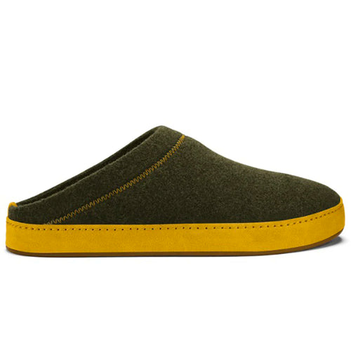 Men’s OluKai Hamani Hulu – Dusty Olive/Mustard