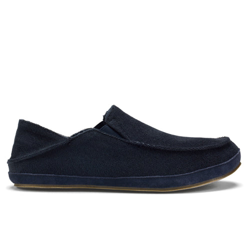 Men’s OluKai Moloā Hulu Slipper – Lava Rock