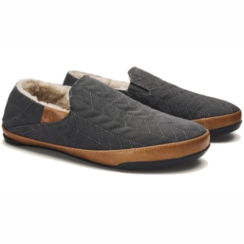 Men’s OluKai Hanohano – Dark Shadow/Dark Shadow