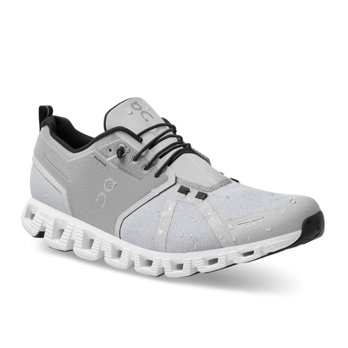 Men’s On Waterproof Cloud 5 – Glacier/White
