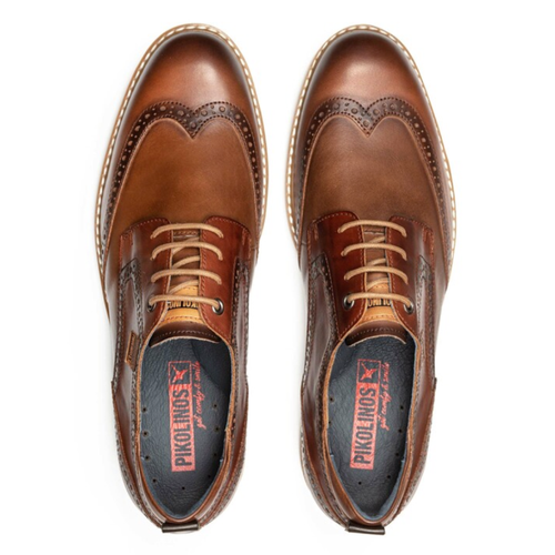 Men's Pikolinos Avila M1T-4191C1 Wing Tip - Cuero