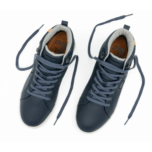 Men’s Saola Bergen Waterproof Sneaker-Boot – Navy