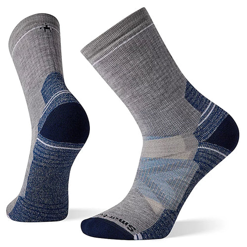 Men's Smartwool Hike Full Cushion Crew Socks - Light Gray