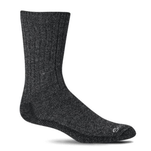 Men's Sockwell Big Easy Relaxed Fit Crew Socks – Black