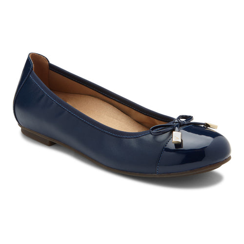 Women's Vionic Minna Ballet Flat - Navy