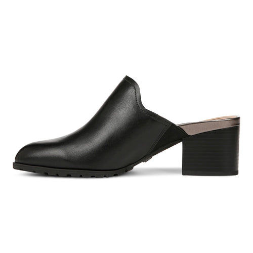 Women's Vionic Claremont Heeled Mule - Black