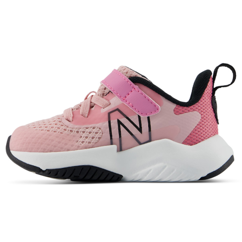 Kids’ New Balance Rave Run v2 Bungee Lace with Top Strap - Baby/Toddler – Pink Chalk