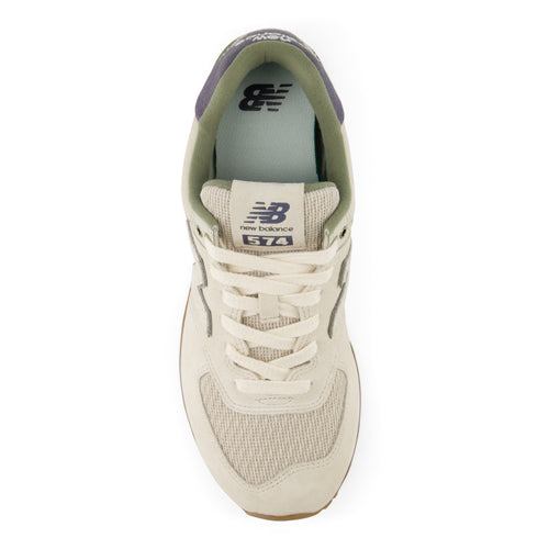 New Balance Classic 574 - Off White/Darker NB Navy