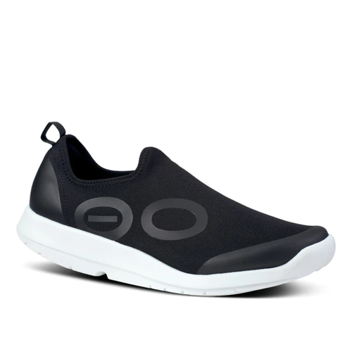 Men’s OOFOS OOmg Sport Shoe – White/Black