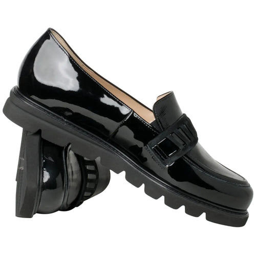 Women's Hassia Pisa Loafer - Schwarz Patent