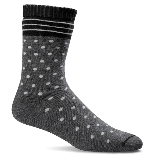 Women's Sockwell Plush Crew Socks - Charcoal