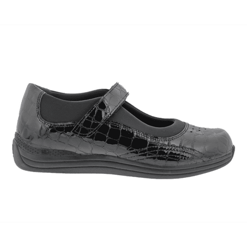 Women's Drew Rose - Black Croc