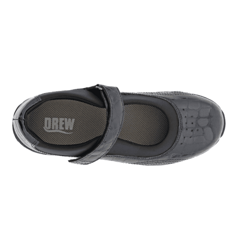 Women's Drew Rose - Black Croc