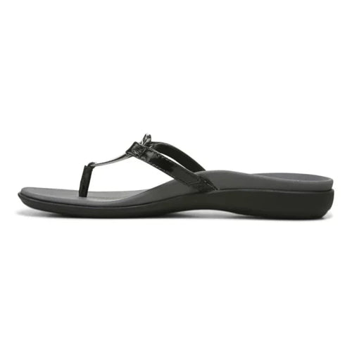 Women's Vionic Raysa Toe Post Sandal - Black