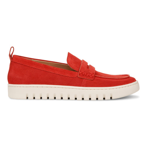 Women's Vionic Uptown Loafer - Red Suede