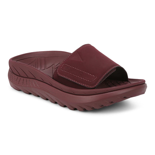 Women's Vionic Rejuvenate Recovery Sandal - Port Wine