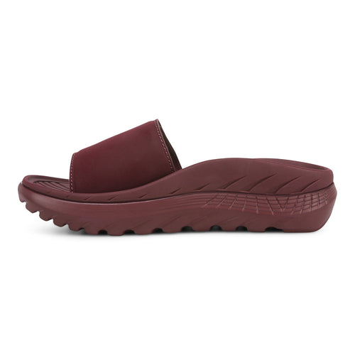 Women's Vionic Rejuvenate Recovery Sandal - Port Wine