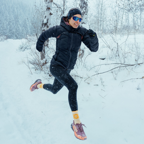 Athletic running shoes