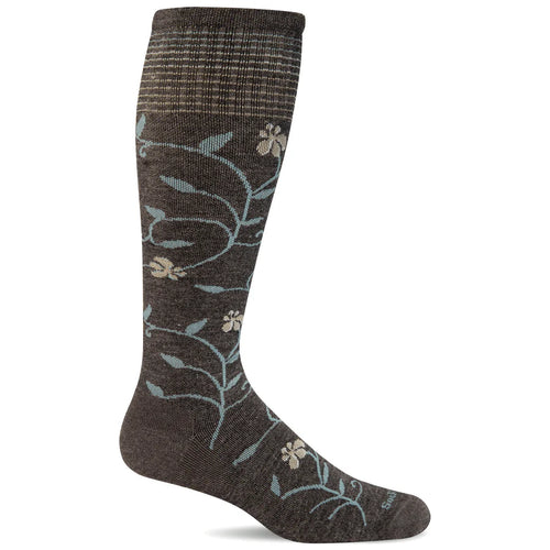 Women's Sockwell Full Sun Compression Socks - Charcoal