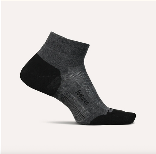Feetures Elite Max Cushion Low Cut - Gray