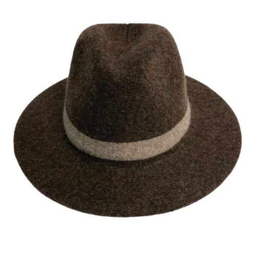 Shihreen Abbey Fedora - Brown