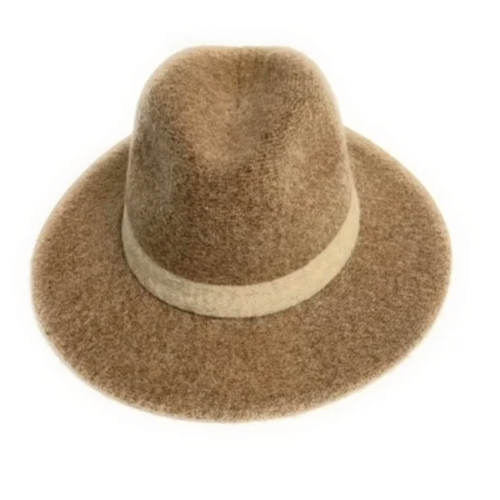 Shihreen Abbey Fedora - Taupe