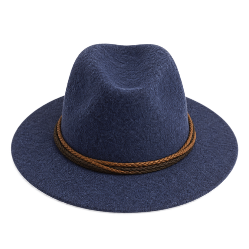 Shihreen Audrey Fedora - Denim