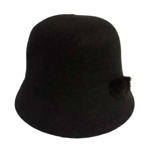 Shihreen Lydia Bucket Hat - Black
