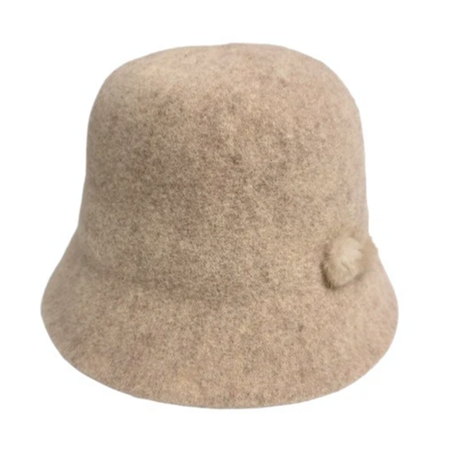 Shihreen Lydia Bucket Hat - Oatmeal