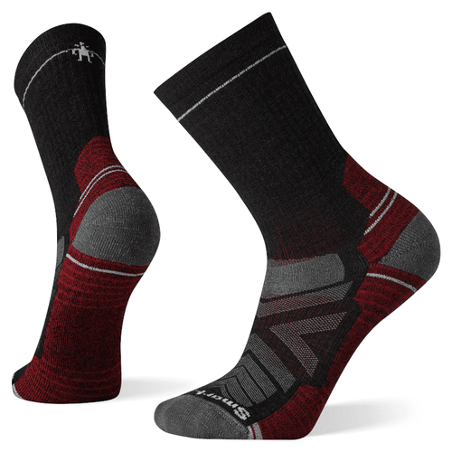 Men's Smartwool Hike Light Cushion Crew Socks - Charcoal