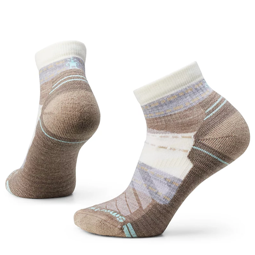 Women's Smartwool Hike Light Cushion Margarita Ankle Socks - Natural