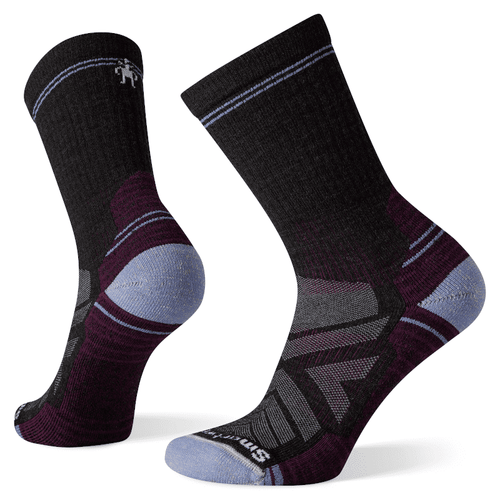 Women's Smartwool Hike Light Cushion Crew Socks - Charcoal