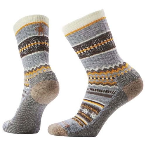Smartwool Everyday Cozy Snowed In Sweater Crew Socks - Light Grey