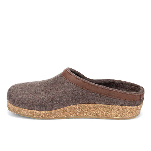 Haflinger GZL Clog - Smokey Brown