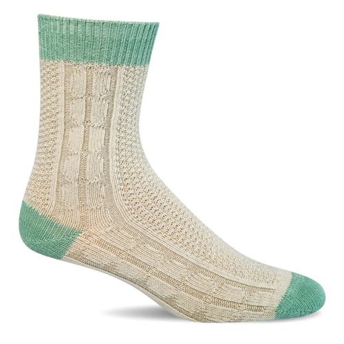 Women's Sockwell Chunky Cable Essential Comfort Socks – Natural