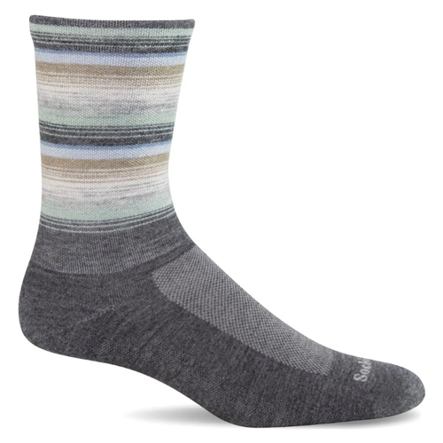 Women's Sockwell Desert Stripe Sock – Charcoal