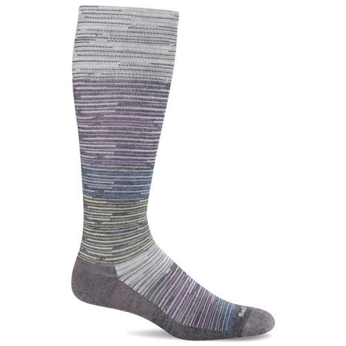 Women's Sockwell Good Vibes Moderate Graduated Compression Socks – Charcoal