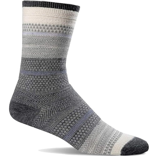 Women's Sockwell Jasmin Essential Comfort Crew Socks - Charcoal