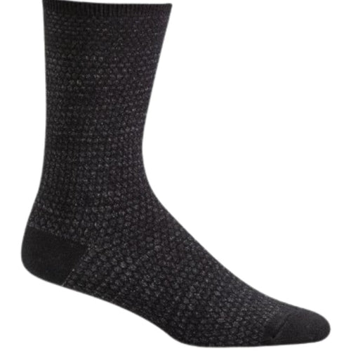 Women's Sockwell Wabi Sabi Essential Comfort Crew Socks - Black