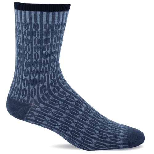 Women's Sockwell Baby Cable Essential Comfort Socks - Denim