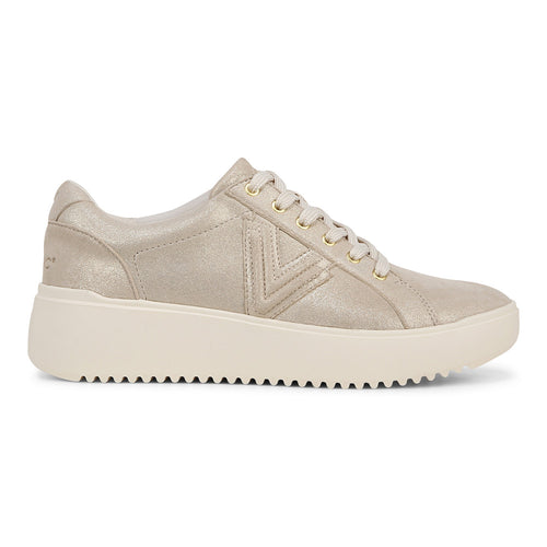 Women's Vionic Kearny Lace Up - Soft Gold Metallic